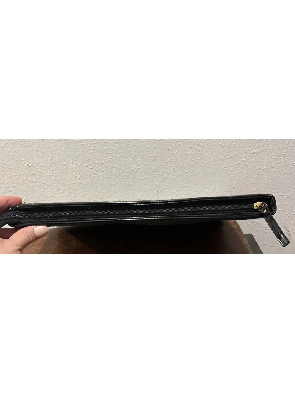 kate spade Two-Tone Dark Gray and Light Gray Felt Laptop or IPad cover